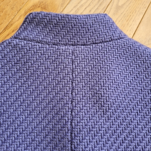 Talbots Collection Wool Jacket Wool Lined Purple Soft Zip Up 10P - Picture 8 of 15